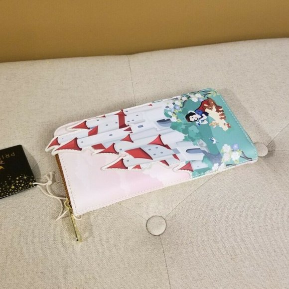 Loungefly Disney Snow White Castle Scene Wallet NEW - Picture 7 of 12